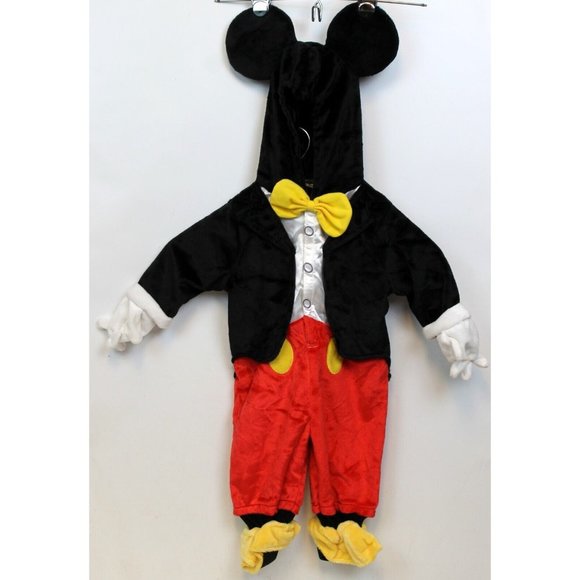 Disney Mickey Mouse Toys R Us Baby 3 - 6 Mths Jumper 1pc Costume Tux Jacket - Picture 1 of 9